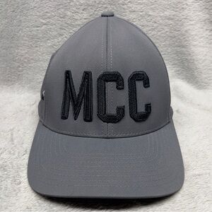 G/Fore G4 MCC Snapback Golf Hat One‎ Ten Flexfit Gray Stretch Twill Outdoor